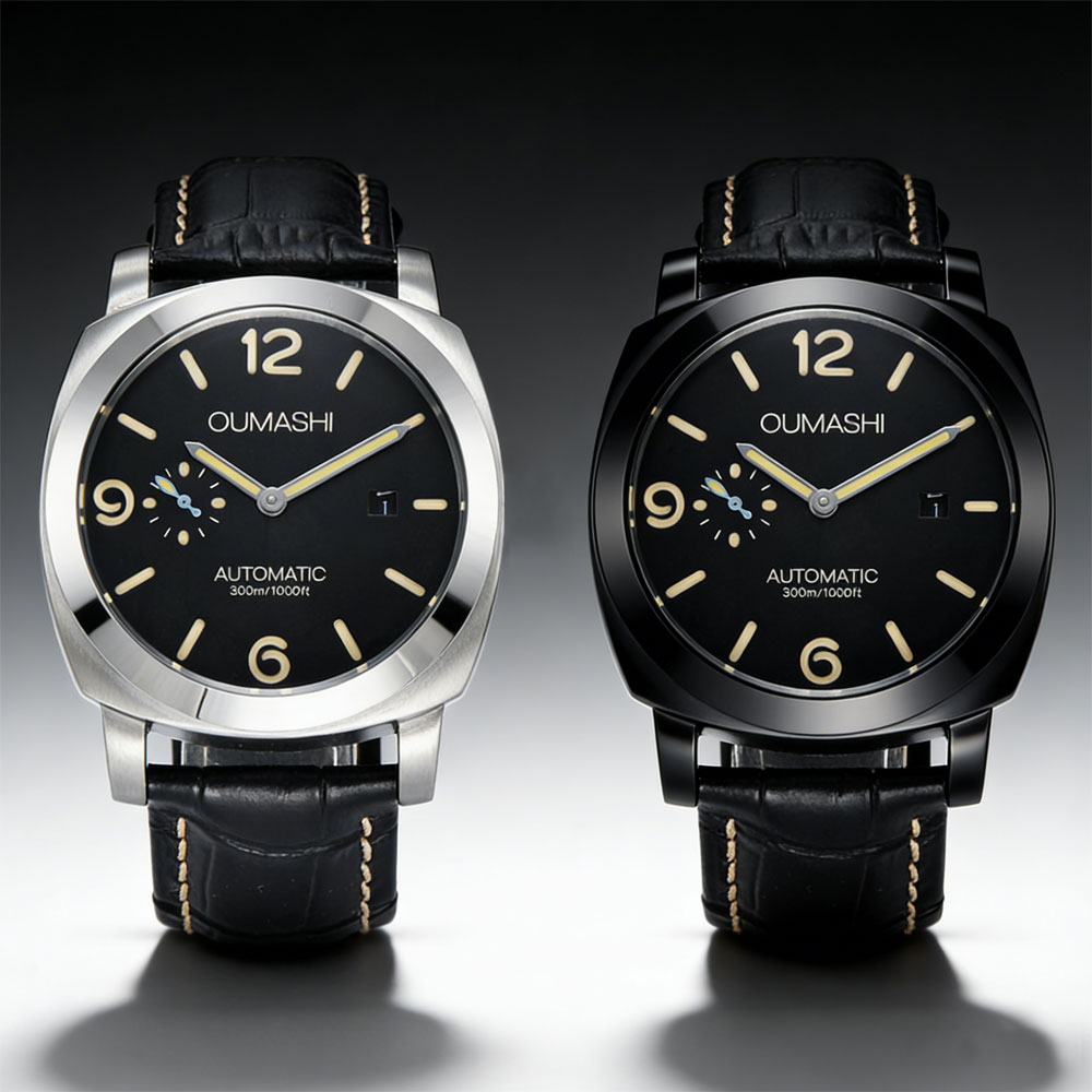 Jewelry For Watches - 44mm erkek saati martı ST2555 hareketi
